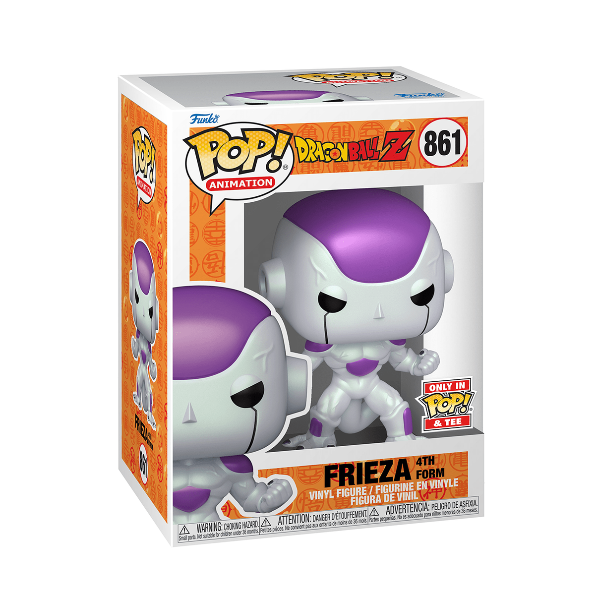 Funko Pop! & Tee: Dragon Ball Z - Frieza 4th Form Pearl | eBay