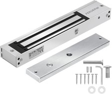600Lbs/280Kg Electric Magnetic Lock, Electromagnetic Door Lock Holding Force for