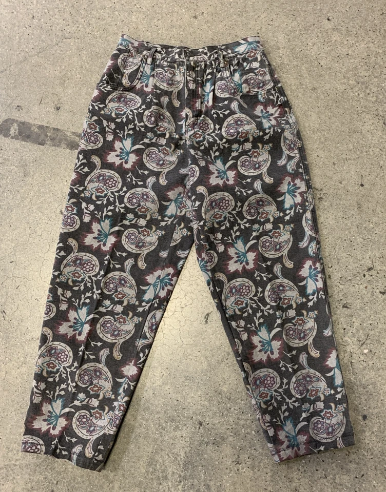 Pantalones de mezclilla vintage años 80 Liz wear cintura alta cachemira mamá talla 8 para mujer Foto 4 de 4