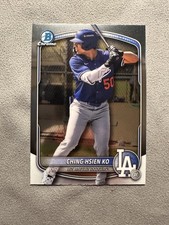 Ching-Hsien Ko 2025 Bowman Draft #BDC-165 Los Angeles Dodgers Chrome