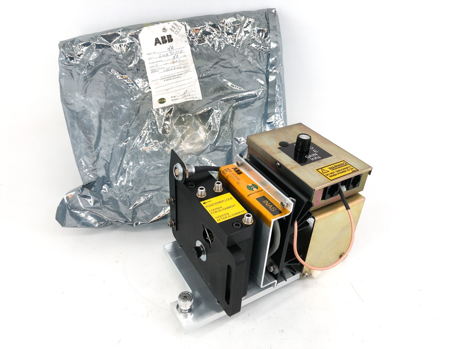 New ABB SNH9000G InAs NIR Detector Rev. 02