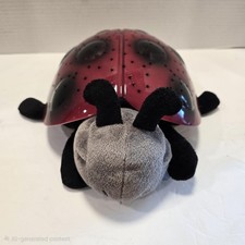 Cloud B Twilight Ladybug Plush Night Light Star Projector Red Girls Toy