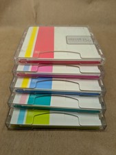 Set of 5 Maxell Couler 80 min 2nd edition Minidiscs with cases flat rate US ship