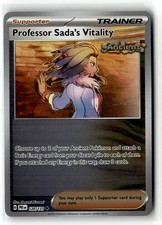 Professor Sada's Vitality 170/182 Paradox Rift Pokemon Reverse Holo NM/M