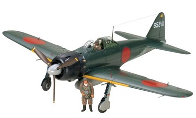 Tamiya 1/32 Aircraft Series No. 18 Imperial Japanese Navy Mitsubishi Zero Fighte
