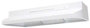 Air Roi RS36 36 Coquille de hotte de pouce sous la portée du Cabinet - blanc