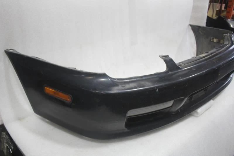 1999 HONDA PRELUDE FRONT BUMPER COVER BLACK - Image 3 of 4