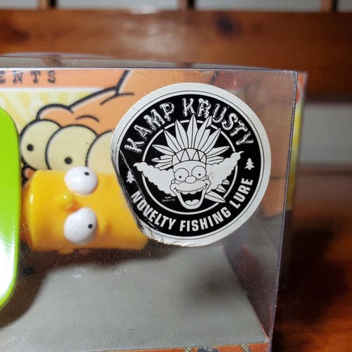 2002 The Simpsons Bart Simpson Novelty Fishing Lure Kamp Krusty Relic Lures READ - Photo 7 sur 7