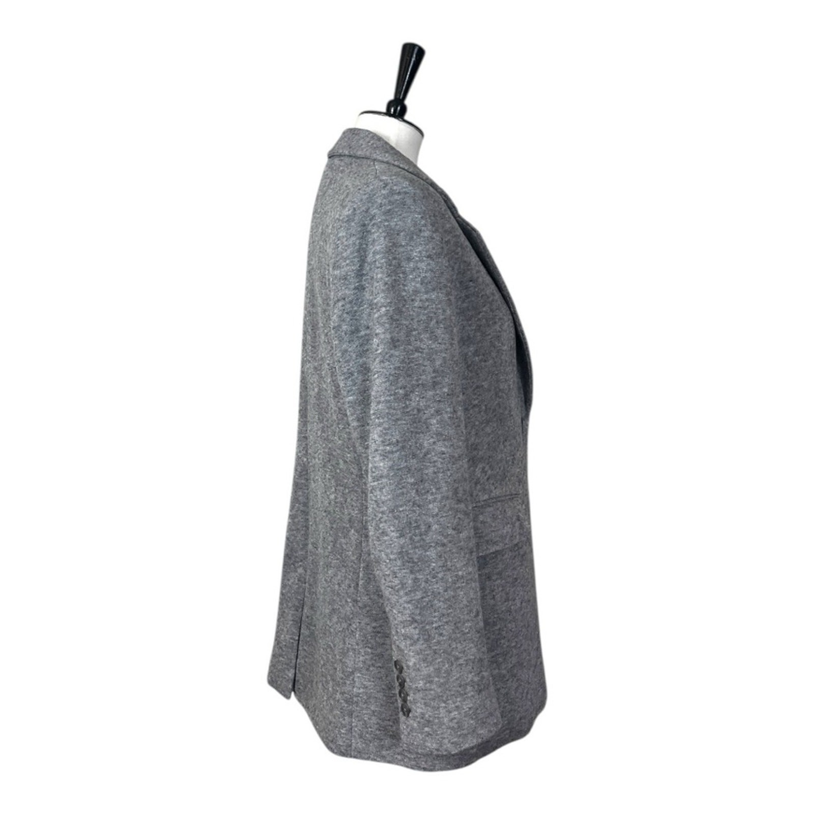 Express Long Blazer Soft Knit Two Button Pockets … - image 3