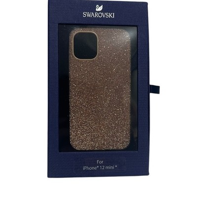Swarovski High smartphone case iPhone 12 mini, Rose Gold tone New