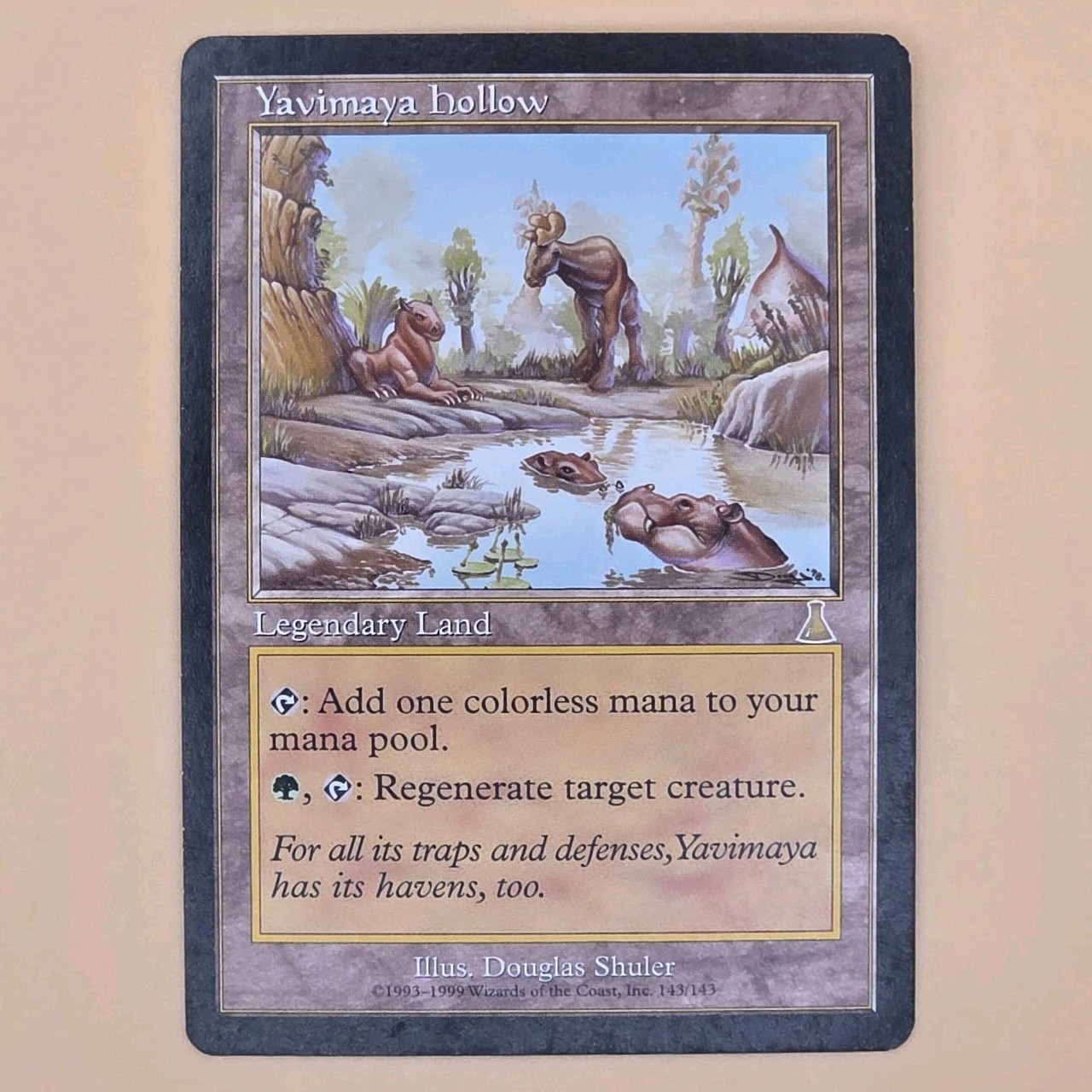 Yavimaya Hollow Urza’s Destiny MTG Reserved List Lightly Played LP