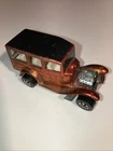 1969 MATTEL HOT WHEELS REDLINES CLASSIC '31 FORD WOODY ORANGE US BASE