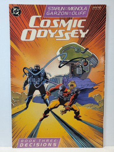 Cosmic Odyssey #1 #3 #4, 3 ISSUE LOT Jim Starlin Mike Mignola 1988 DC Comics - Picture 5 of 10