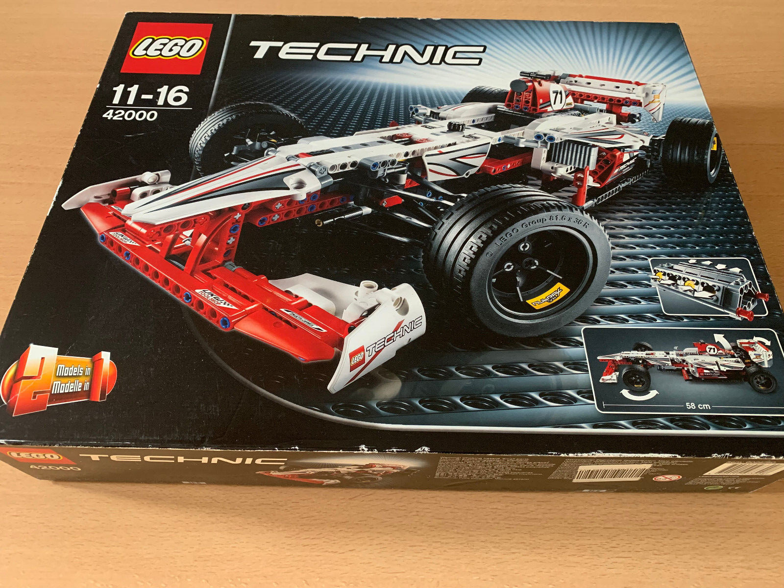 Lego Technic 42000 Formule 1 grand modèle de collection scellé pour adulte et ado