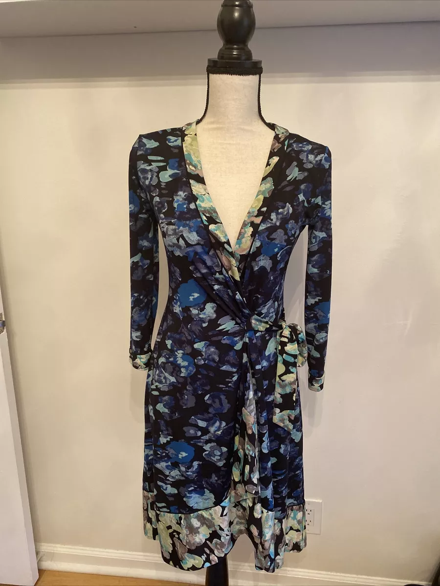 Bcbg navy 2025 blue dress
