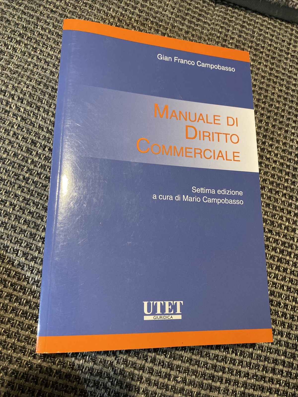 Manuale Di Diritto Commerciale- Settima Edizione- Gian Franco Campobasso