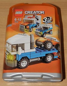 LEGO Creator 4838 MINI VEHICLES Car Transporter Off Road Tow Truck