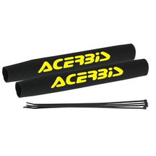 MF4672 Soffietti Calze Forcella Acerbis Neoprene Nero Giallo Moto Cross Enduro 