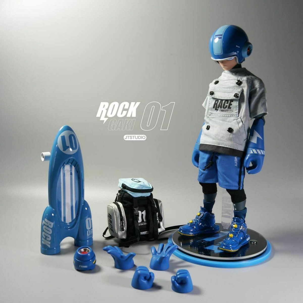 JTスタジオ Rock Gaki 2PACKセット 1/6 フィギュア New In Stock J.T STUDIO ROCK GAKI 2Packs 1/6th Limited Collectible