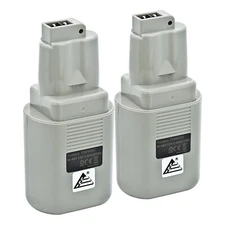 2x 12V 2Ah NiMh Battery for DeWalt DW9050 DW945