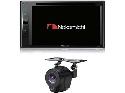 Nakamichi 2 DIN Touchscreen Car Audio Media DVD Player NA3020/NC5L Bundle NEW