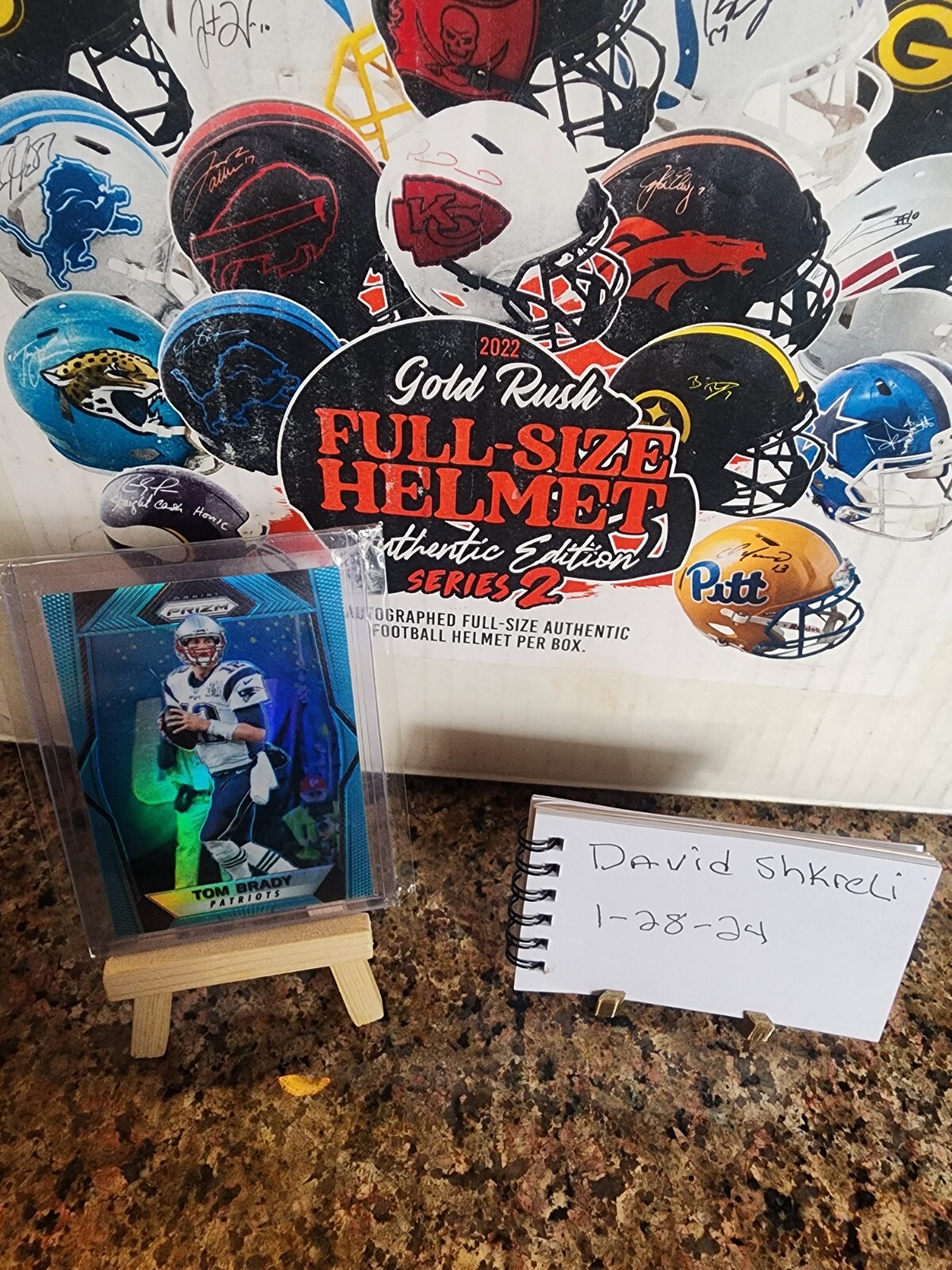 2017 Panini Prizm - Light Blue Prizm #33 Tom Brady /199