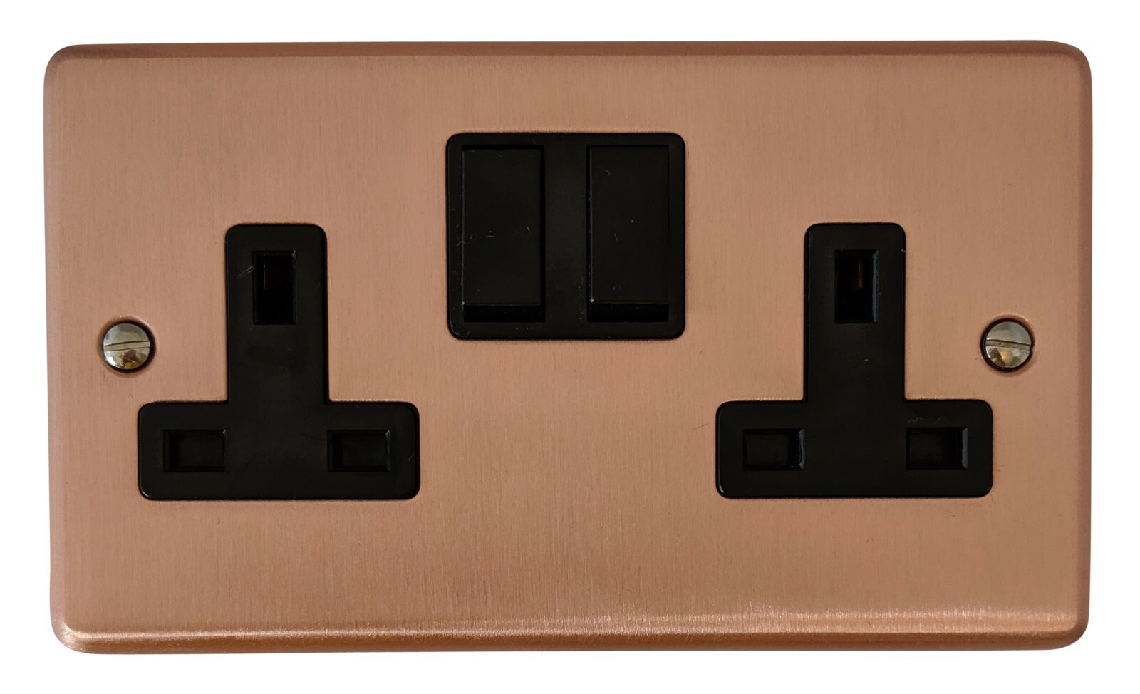 Rose Gold CRGB Plug Sockets, Light Switches, Dimmer Switch, Cooker