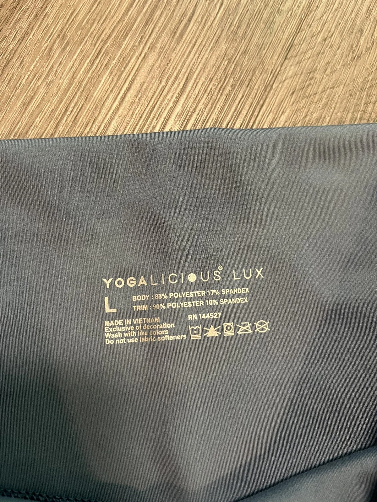 yogalicious lux madison crossover flared leggings