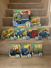 Huge Fisher Price Imaginext Jurassic Park World Dinosaurs Hauler Lot