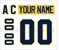 Shawinigan Cataractes Customized Number Kit For 2011-2019 White Uniform