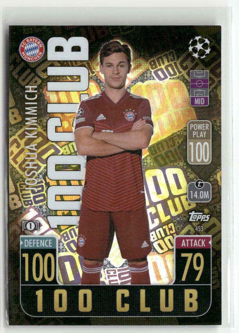 kimmichページ Joshua Kimmich 2021-22 Topps UEFA Match Attax 100 CLUB Card