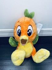 BNWT Disney Parks Orange Bird Big Feet 10" Orange Plush Toy Stuffed Animal Toy