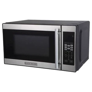 BLACK+DECKER 0.7 Cu ft 700 Watt Four à micro-ondes noir EM720CPN-P
