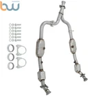 For 1999-2004 Ford Mustang 3.8L 3.9L Y Pipe Catalytic Converter Front Left+Right