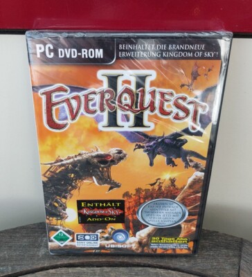 EverQuest II Kingdom Of Sky PC DVD Disc NEU SEALED incl. Addon RPG Rollenspiel 