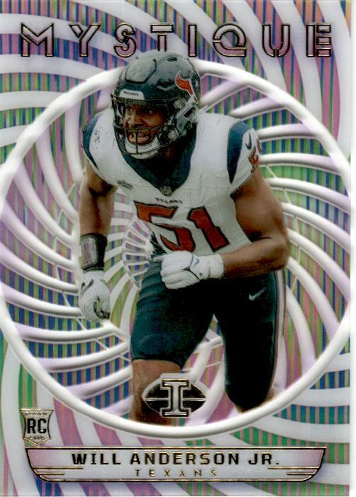 2023 Panini Illusions Football #40 Will Anderson Jr. Mystique RC 