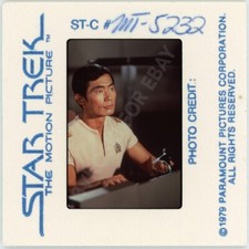 Star Trek The Motion Picture diapositiva 35mm originale 1979 Sulu George Takei MT-5232