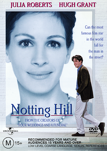 Julia Roberts Hugh Grant NOTTING HILL DVD (NEW & SEALED) - Foto 1 di 1