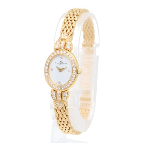Baume & Mercier Watches 950 18391 K18 yellow gold Diamond Bezel used - Picture 3 of 10