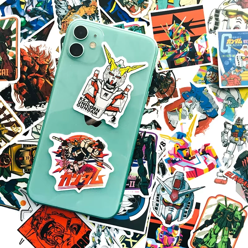 50pc Gundam Sticker Pack - Image 3 of 4