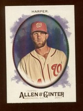 2017 Topps Allen & Ginter Hot Box Foil #50 - Bryce Harper ⚾