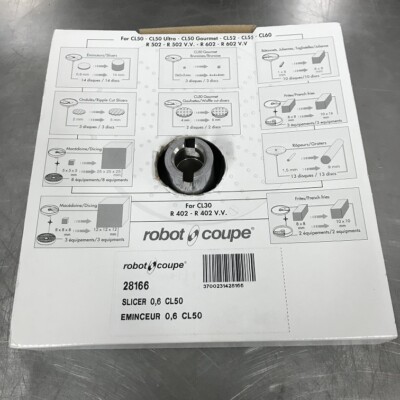 Robot Coupe CL50 CL52 CL55 CL60 R502 R602 Schneidescheibe 0,6mm Gemüseschneider