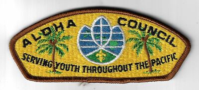 Aloha Council SAP Serving Youth Throughout The Pacific BRN Bdr. [TX-1114]