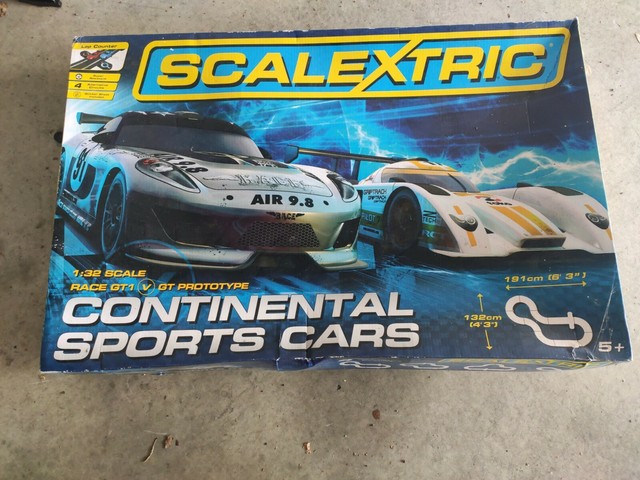 scalextric continental sports cars set