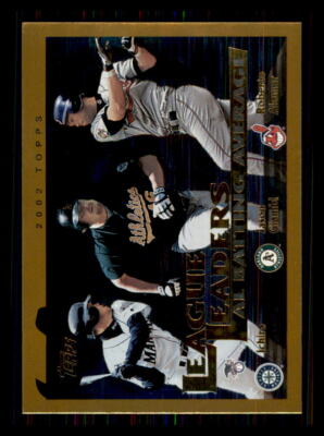 2002 Baseball Topps Ichiro/Giambi/Alomar LL MLB #337 AL Ave. | eBay
