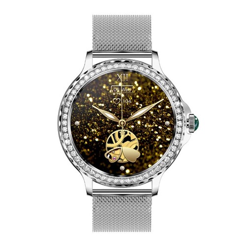 Smartwatch Damen Frauen mit Telefonfunktion Armbanduhr für iPhone Samsung Huawei - Bild 2 von 8