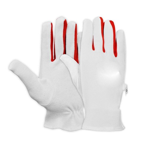 Gants De Cricket SS Adulte – Niveau Pro, Droitier Ou Gaucher, Blanc, Taille Unique