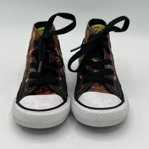 CONVERSE LOONEY TUNES MARVIN THE MARTIAN SHOES TODDLER SIZE 5 HI TOP BLACK EUC - Picture 3 of 13