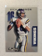 1992 Skybox Primetime #192 Rich Gannon - Minnesota Vikings- NFL - Freshly Opened