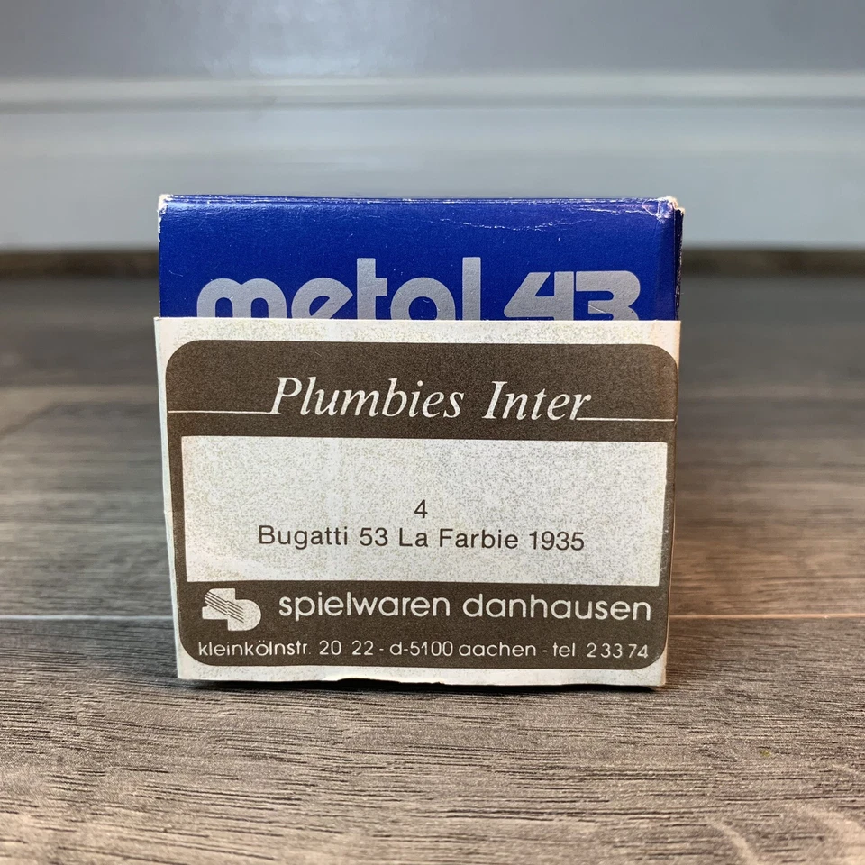 1/43 Western Models Metal 43 1935 Bugatti 53 La Farbie, NEW! - Image 3 of 4